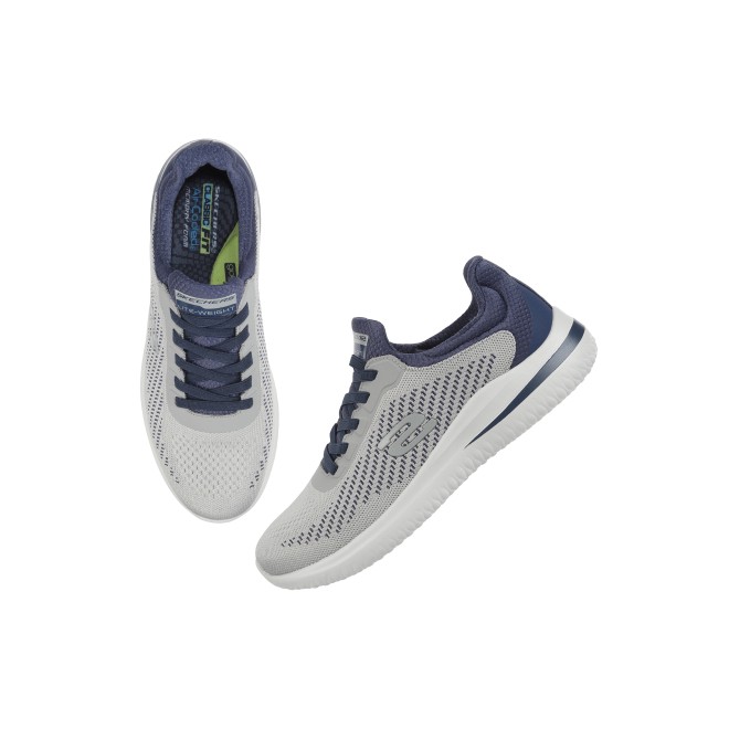 Skechers Men Grey Sports Walking Shoes (SKU: 158-894320-14-7)