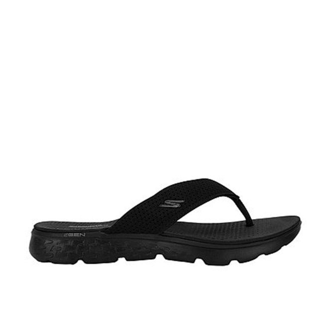 Skechers Men Black Sports Slippers