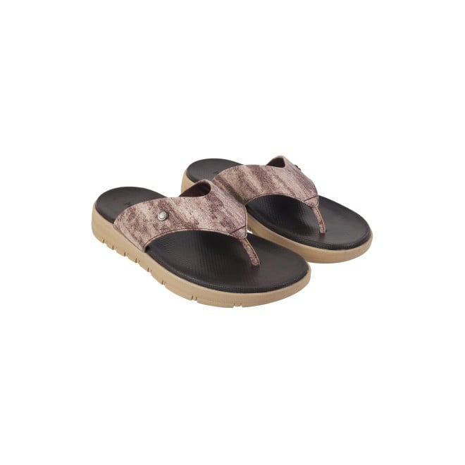 Mochi Men Brown Casual Slippers & Flip Flops (SKU: 16-1005-12-40)