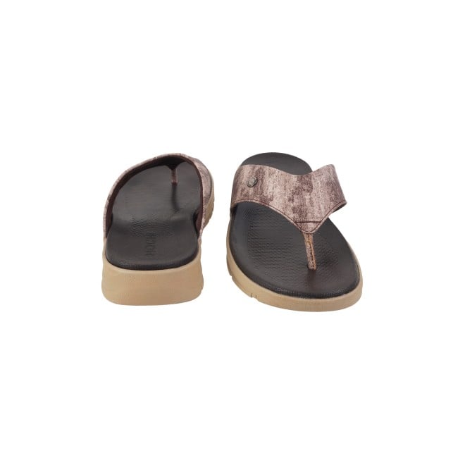 Mochi Men Brown Casual Slippers & Flip Flops (SKU: 16-1005-12-40)