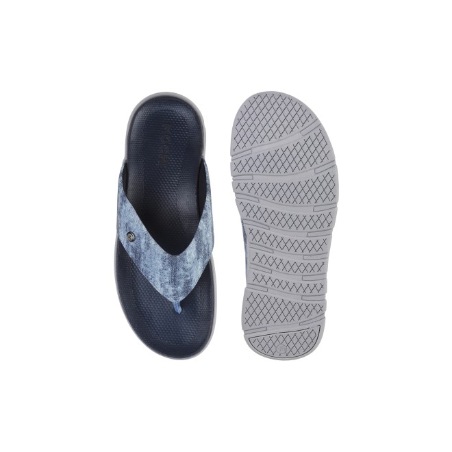 Mochi Men Blue Casual Slippers & Flip Flops (SKU: 16-1005-45-40)