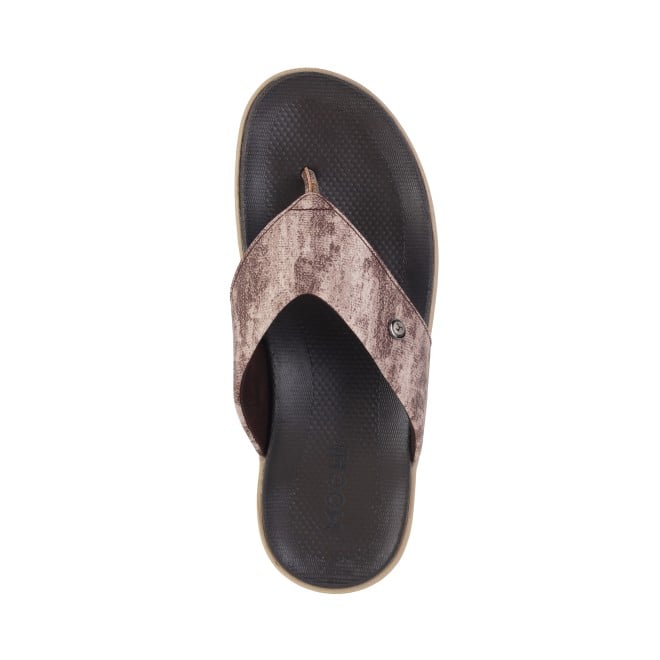Mochi Men Brown Casual Slippers & Flip Flops (SKU: 16-1005-12-40)