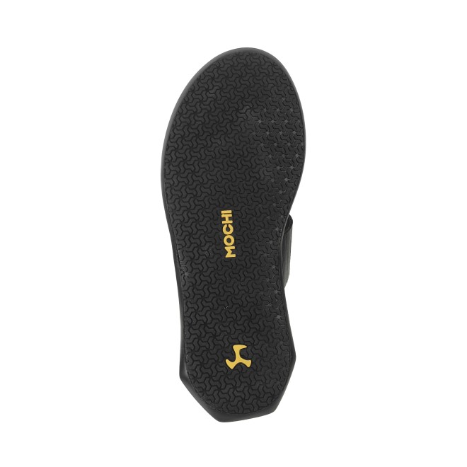 Mochi Men Black Casual Slippers (SKU: 16-1006-11-40) Mochi Men Black Casual Slippers (SKU: 16-1006-11-40)