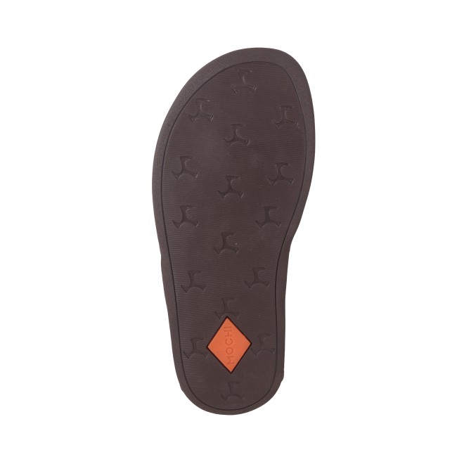 Mochi Men Brown Casual Slippers (SKU: 16-1018-12-40)