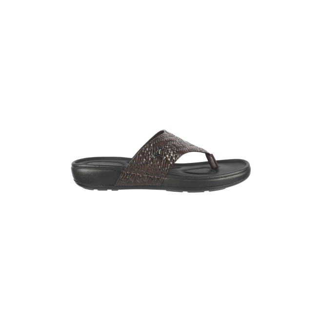 Mochi Men Brown Casual Slippers (SKU: 16-1024-12-40)