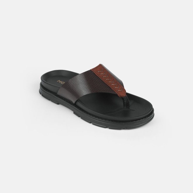 Mochi Men Brown Casual Slippers (SKU: 16-1028-12-39) Mochi Men Brown Casual Slippers (SKU: 16-1028-12-39)
