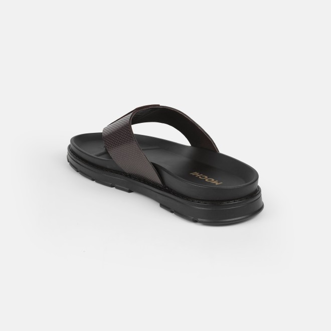 Mochi Men Brown Casual Slippers (SKU: 16-1028-12-39) Mochi Men Brown Casual Slippers (SKU: 16-1028-12-39)