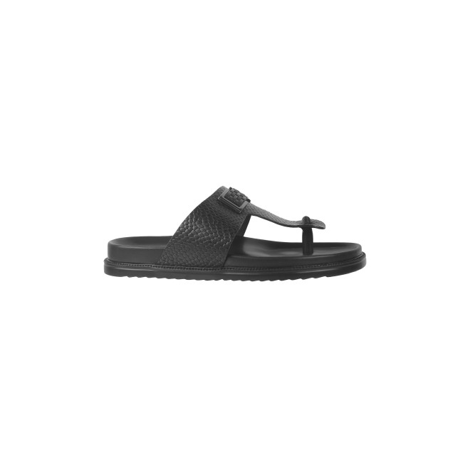Mochi Men Black Casual Slippers (SKU: 16-1029-11-40) Mochi Men Black Casual Slippers (SKU: 16-1029-11-40)