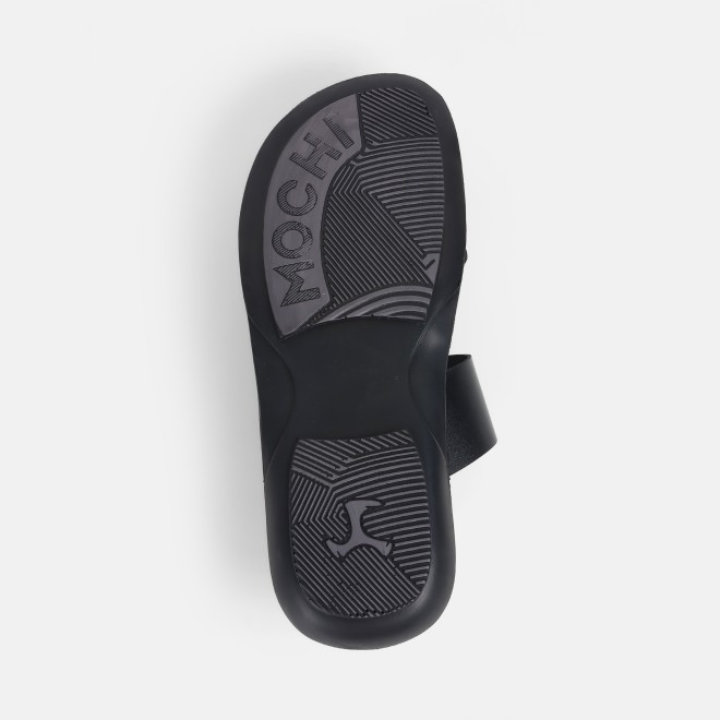 Mochi Men Black Casual Slippers (SKU: 16-1054-11-40) Mochi Men Black Casual Slippers (SKU: 16-1054-11-40)