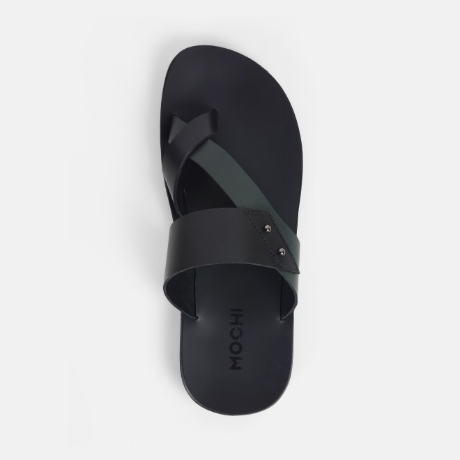 Mochi Men Black Casual Slippers (SKU: 16-1054-11-40) Mochi Men Black Casual Slippers (SKU: 16-1054-11-40)