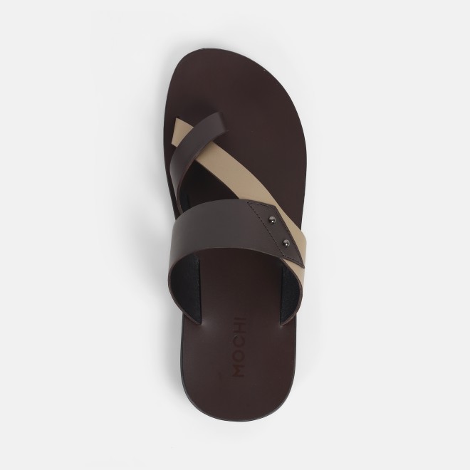 Mochi Men Brown Casual Slippers (SKU: 16-1054-12-40) Mochi Men Brown Casual Slippers (SKU: 16-1054-12-40)