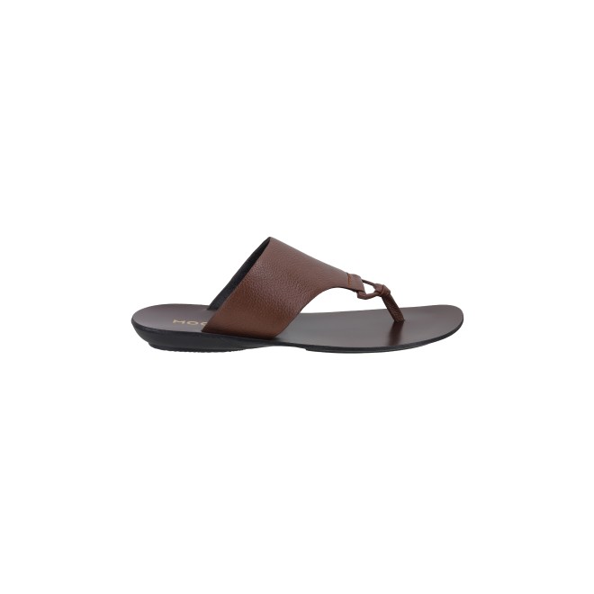 Mochi Men Tan Casual Slippers (SKU: 16-1057-23-40)