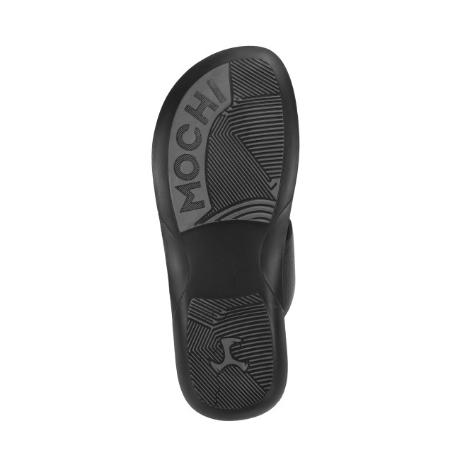 Mochi Men Black Casual Slippers (SKU: 16-1057-11-40) Mochi Men Black Casual Slippers (SKU: 16-1057-11-40)