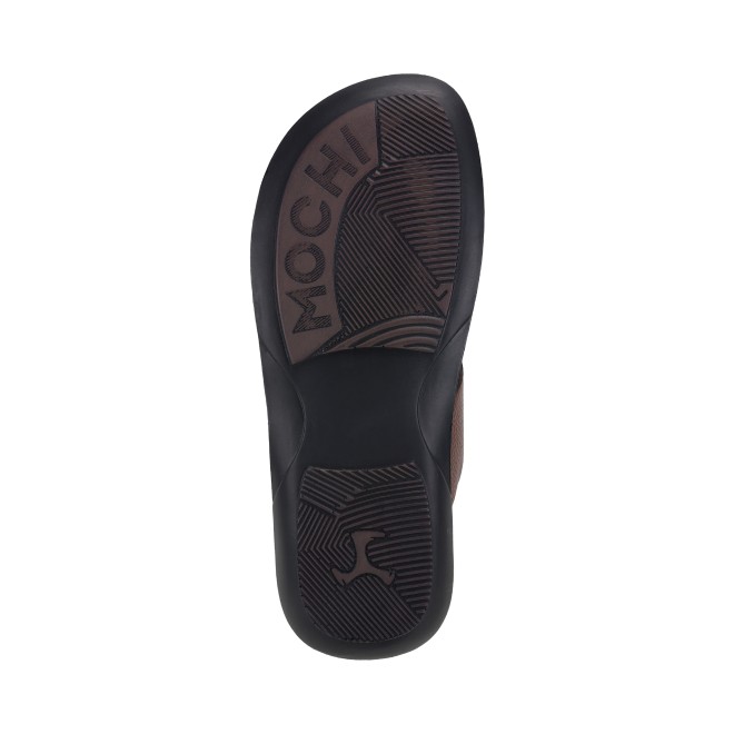Mochi Men Tan Casual Slippers (SKU: 16-1057-23-40)
