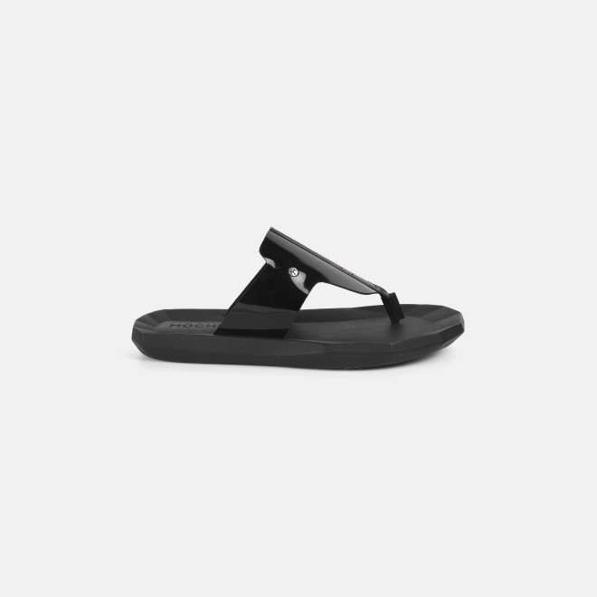 Mochi Men Black Casual Slippers (SKU: 16-1059-11-40)