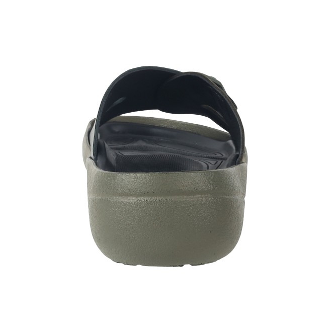 Mochi Men Olive Casual Slippers (SKU: 16-1086-49-40)