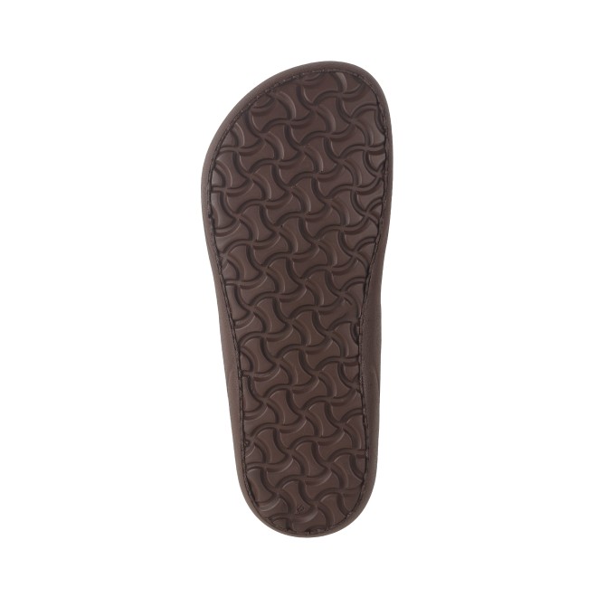 Mochi Men Brown Casual Slippers (SKU: 16-1086-12-41)