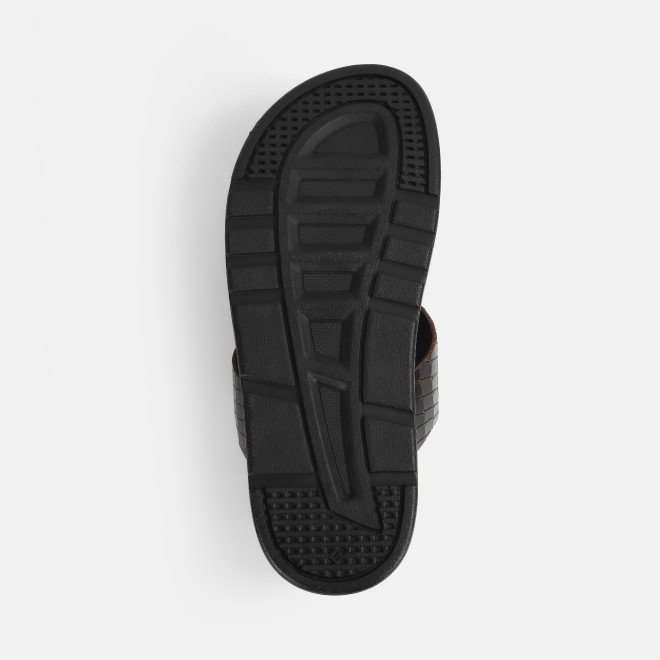 Mochi Men Brown Casual Slippers (SKU: 16-1098-12-40) Mochi Men Brown Casual Slippers (SKU: 16-1098-12-40)