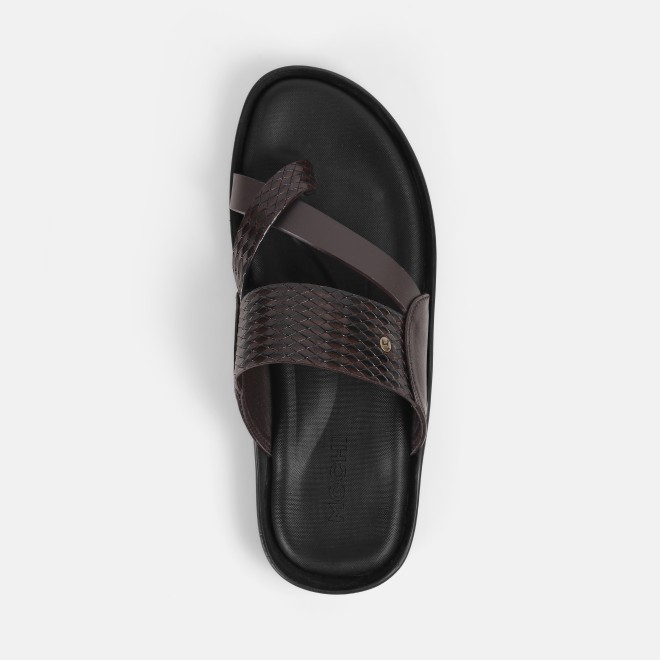 Mochi Men Brown Casual Slippers (SKU: 16-1107-12-39) Mochi Men Brown Casual Slippers (SKU: 16-1107-12-39)