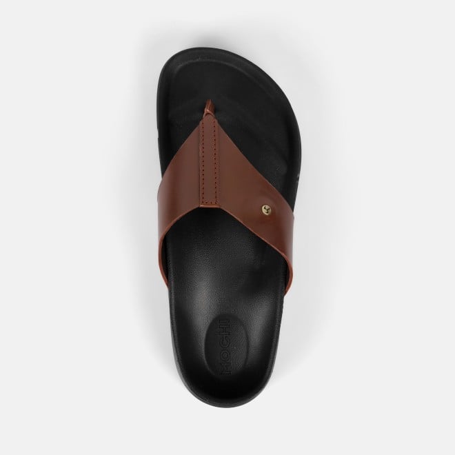 Mochi Men Tan Casual Slippers (SKU: 16-1119-23-41)
