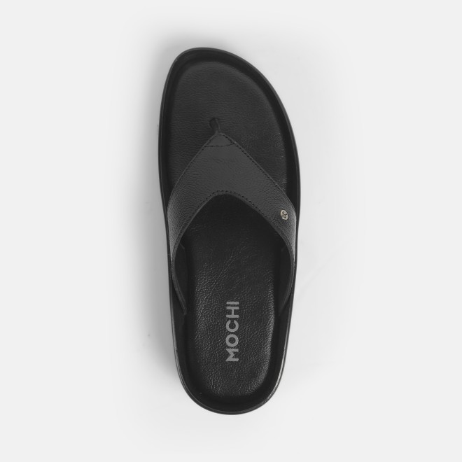Mochi Men Black Casual Slippers (SKU: 16-1121-11-40) Mochi Men Black Casual Slippers (SKU: 16-1121-11-40)