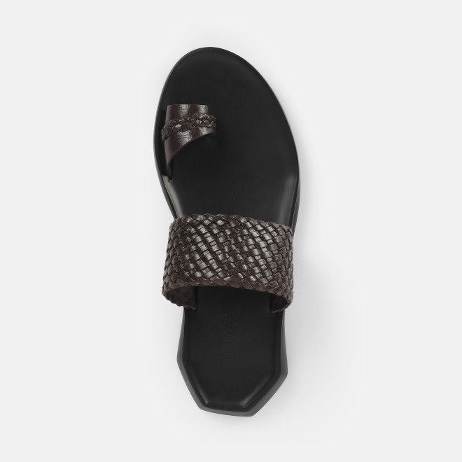 Mochi Men Brown Casual Slippers (SKU: 16-1126-12-42) Mochi Men Brown Casual Slippers (SKU: 16-1126-12-42)