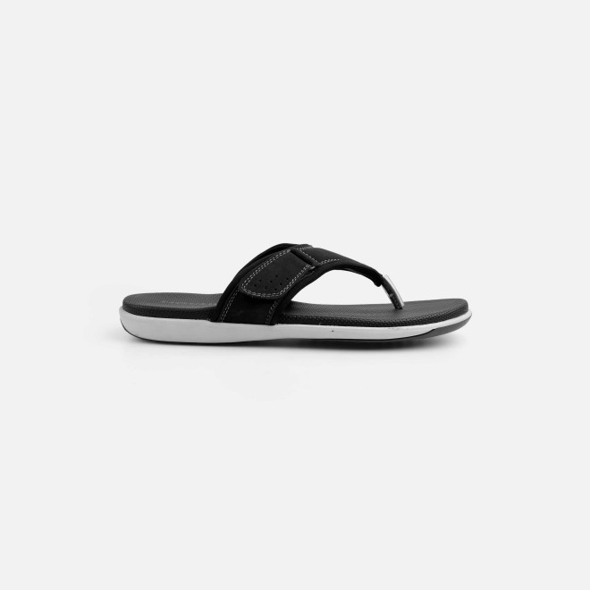 Mochi Men Black Casual Slippers (SKU: 16-1132-11-42)