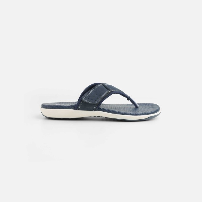 Mochi Men Blue Casual Slippers (SKU: 16-1132-45-40)