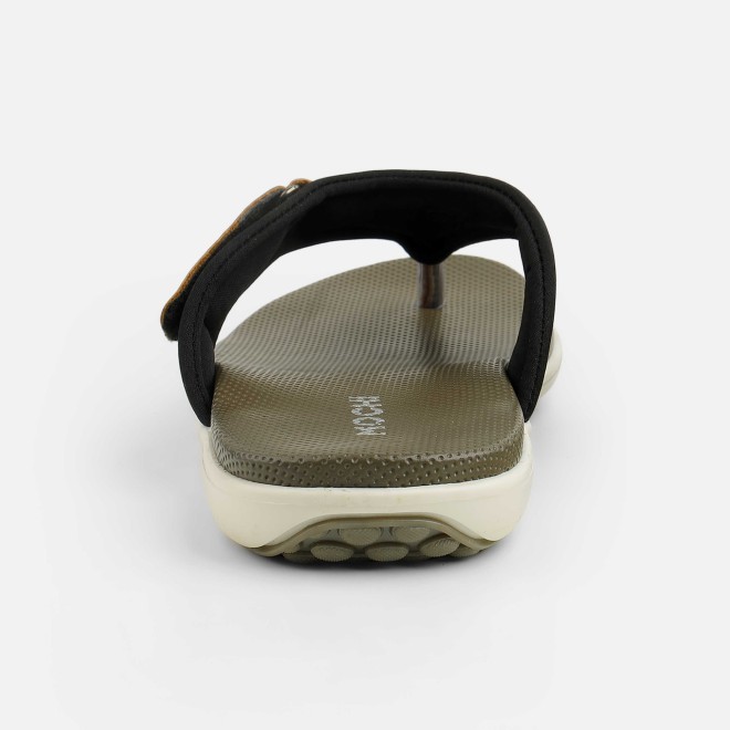 Mochi Men Olive Casual Slippers (SKU: 16-1132-49-40)