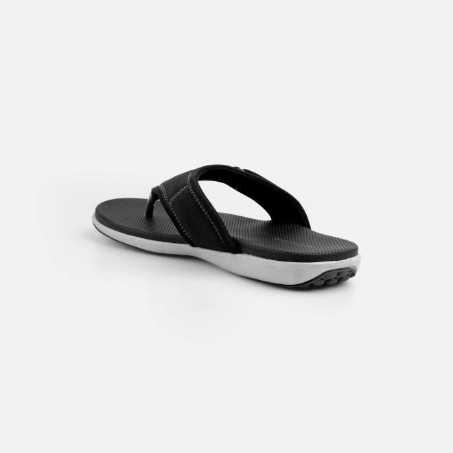 Mochi Men Black Casual Slippers (SKU: 16-1132-11-42)