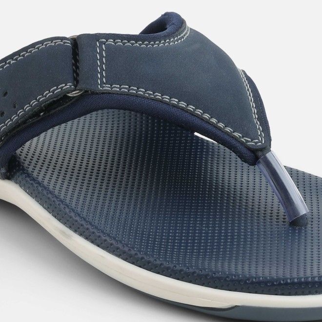 Mochi Men Blue Casual Slippers (SKU: 16-1132-45-40)