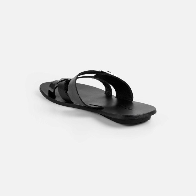Mochi Men Black Casual Slippers (SKU: 16-1137-11-41) Mochi Men Black Casual Slippers (SKU: 16-1137-11-41)