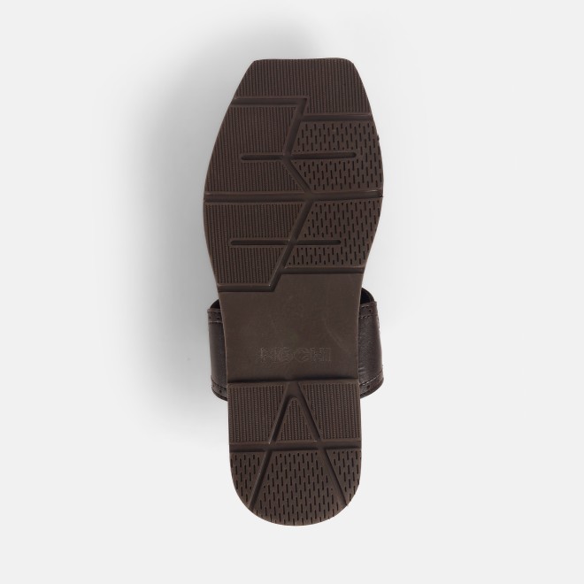 Mochi Men Brown Ethnic Kolhapuris (SKU: 16-1142-12-41)