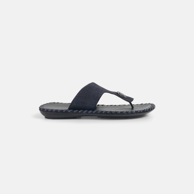 Mochi Men Blue Casual Slippers (SKU: 16-1147-45-40)