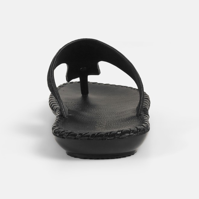 Mochi Men Black Casual Slippers (SKU: 16-1147-11-40) Mochi Men Black Casual Slippers (SKU: 16-1147-11-40)