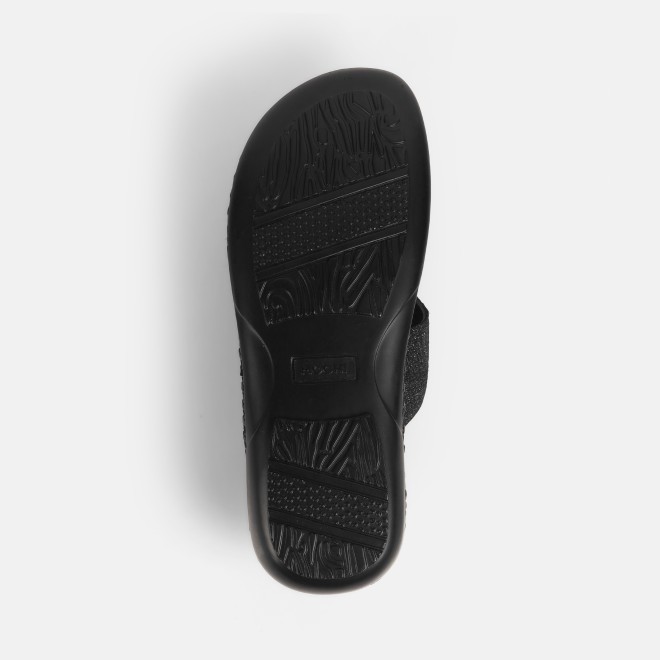 Mochi Men Black Casual Slippers (SKU: 16-1147-11-40) Mochi Men Black Casual Slippers (SKU: 16-1147-11-40)