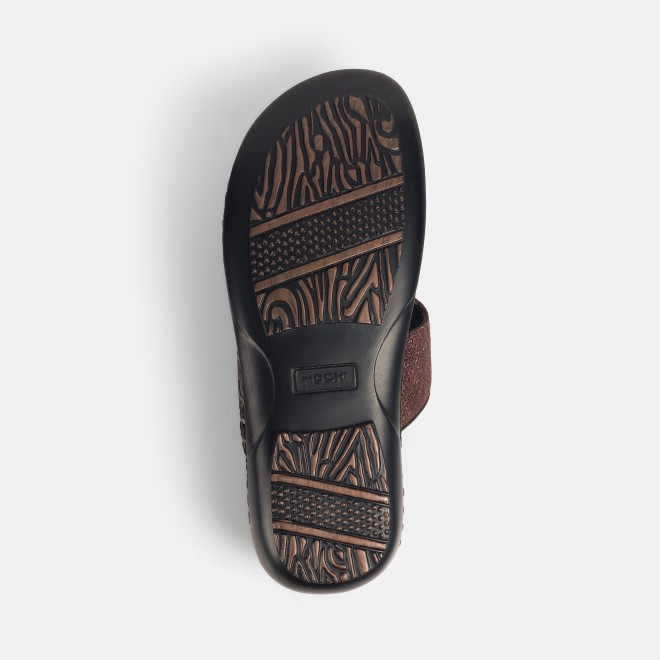 Mochi Men Brown Casual Slippers (SKU: 16-1147-12-40) Mochi Men Brown Casual Slippers (SKU: 16-1147-12-40)
