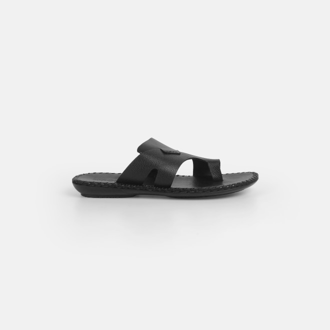 Mochi Men Black Casual Slippers (SKU: 16-1150-11-40) Mochi Men Black Casual Slippers (SKU: 16-1150-11-40)