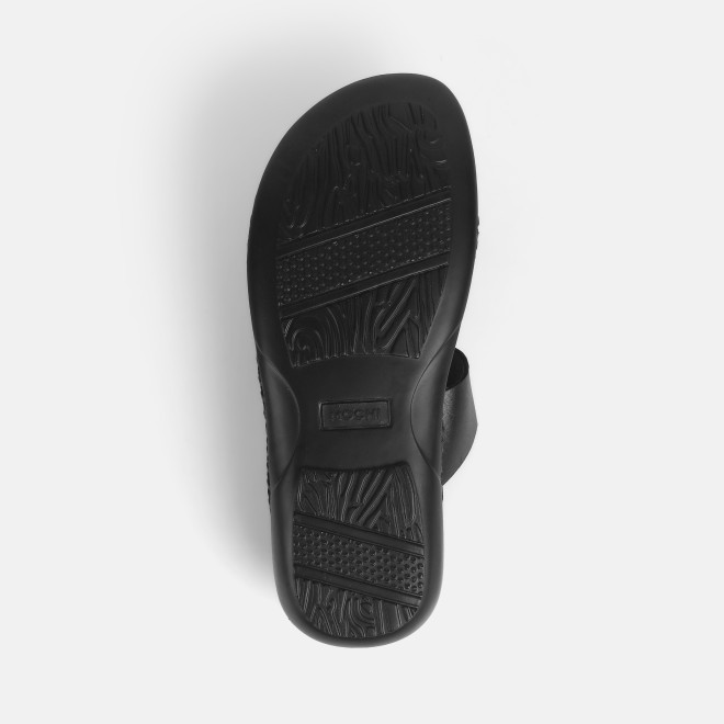 Mochi Men Black Casual Slippers (SKU: 16-1150-11-40) Mochi Men Black Casual Slippers (SKU: 16-1150-11-40)