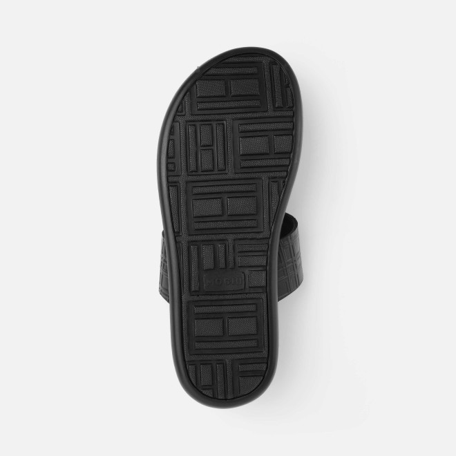 Mochi Men Black Ethnic Slip Ons (SKU: 16-1156-11-41)
