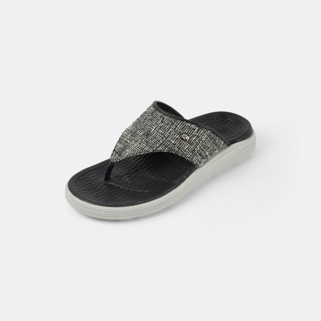 Mochi Men Black Casual Slippers (SKU: 16-1157-11-40) Mochi Men Black Casual Slippers (SKU: 16-1157-11-40)