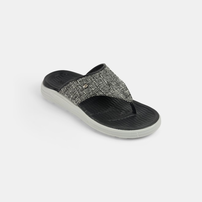 Mochi Men Black Casual Slippers (SKU: 16-1157-11-40) Mochi Men Black Casual Slippers (SKU: 16-1157-11-40)