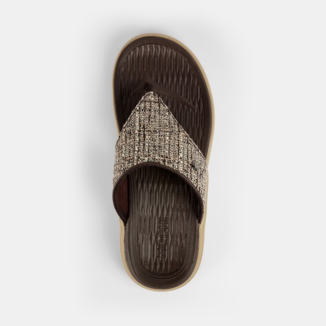 Mochi Men Brown Casual Slippers (SKU: 16-1157-12-42) Mochi Men Brown Casual Slippers (SKU: 16-1157-12-42)