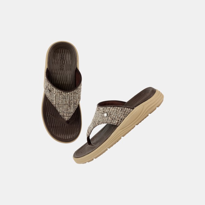 Mochi Men Brown Casual Slippers (SKU: 16-1157-12-42) Mochi Men Brown Casual Slippers (SKU: 16-1157-12-42)