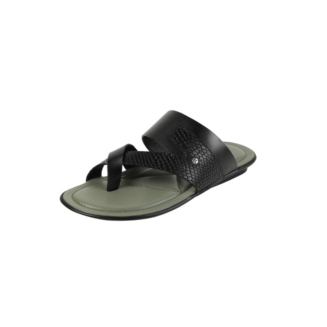 Mochi Men Black Casual Slippers (SKU: 16-1159-11-41)