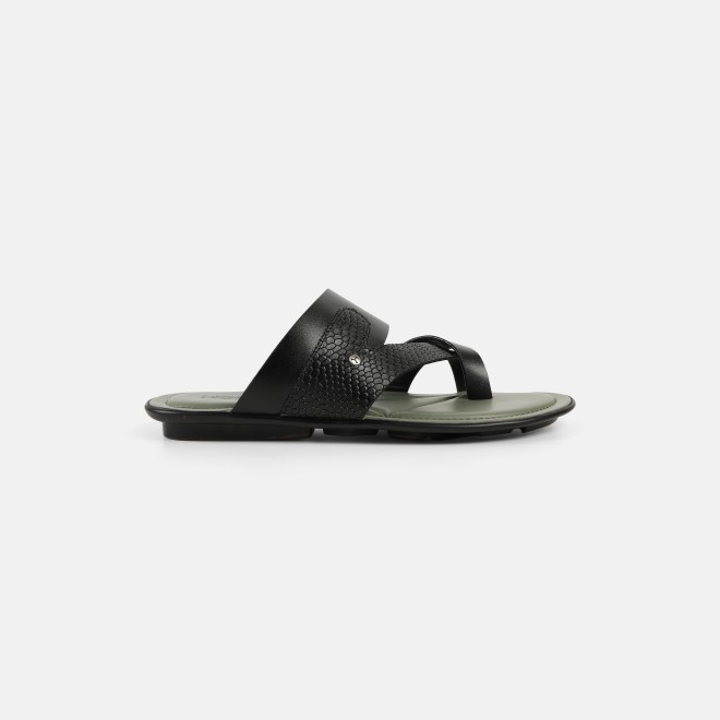 Mochi Men Black Casual Slippers (SKU: 16-1159-11-41)