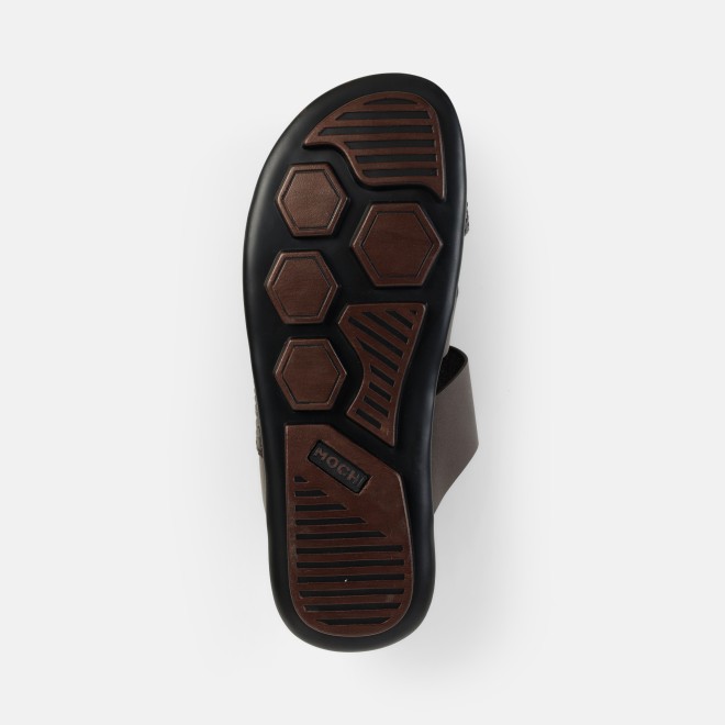 Mochi Men Brown Casual Slippers (SKU: 16-1159-12-40) Mochi Men Brown Casual Slippers (SKU: 16-1159-12-40)
