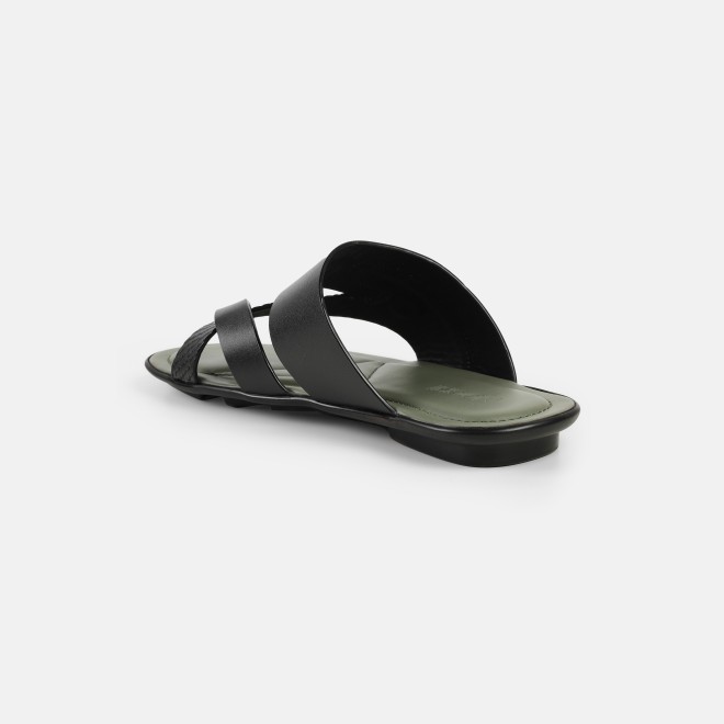 Mochi Men Black Casual Slippers (SKU: 16-1159-11-41)