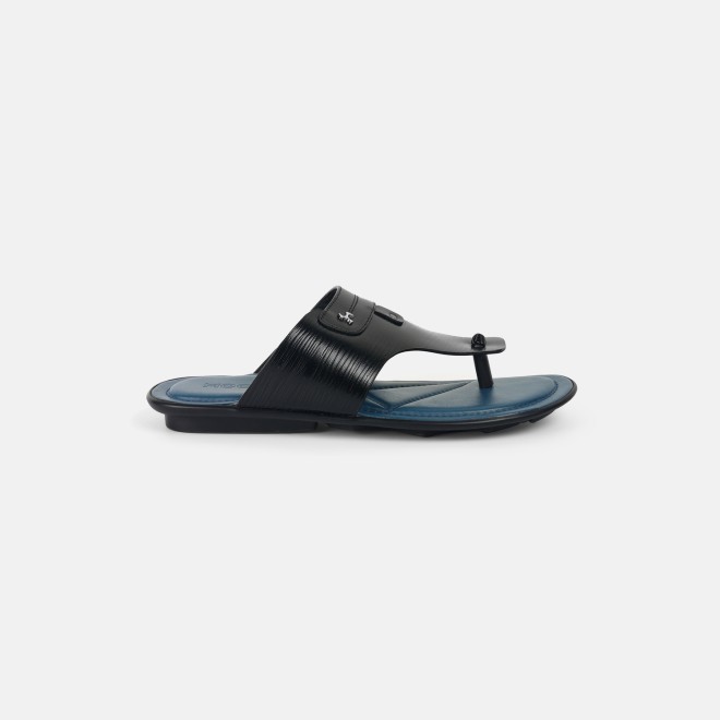 Mochi Men Black Casual Slippers (SKU: 16-1160-11-41) Mochi Men Black Casual Slippers (SKU: 16-1160-11-41)