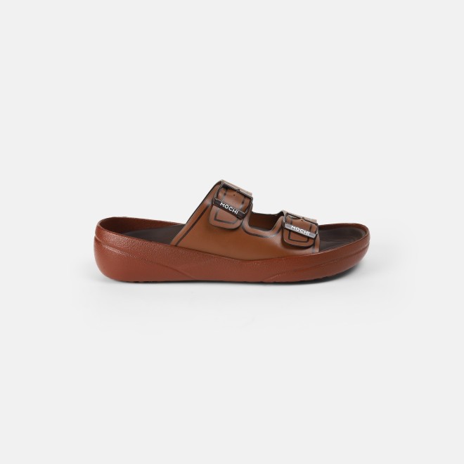 Mochi Men Tan Casual Slippers (SKU: 16-1161-23-40)